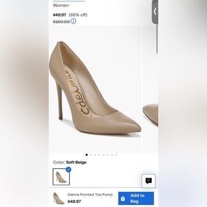 Danna Pointed Toe Pump (Women)
Sam Edelman